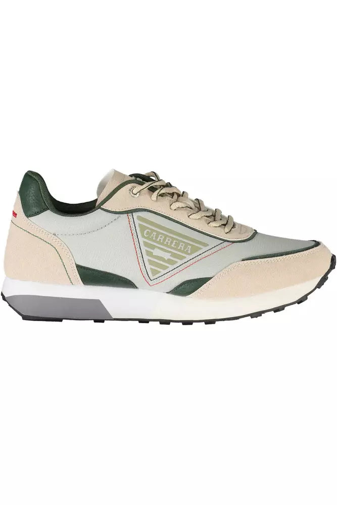 Carrera Beige ECO Leder Herren Sneaker