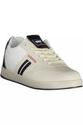 Load image into Gallery viewer, Carrera Weißes Eco Leder Herren Sneaker
