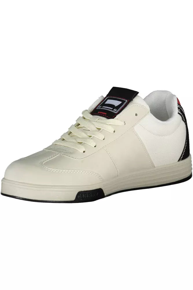 Carrera Weißes Eco Leder Herren Sneaker