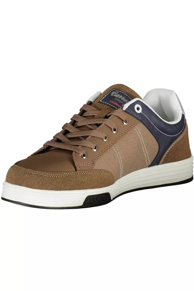 Carrera Braunes Polyethylen Herren Sneaker