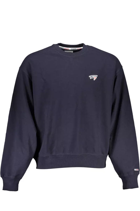 Tommy Hilfiger Blauer Baumwollpullover für Männer