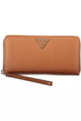 Load image into Gallery viewer, Guess Jeans Chic brown polyethylene wallet with coin pocket
