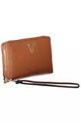 Load image into Gallery viewer, Guess Jeans Chic brown polyethylene wallet with coin pocket
