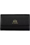 Load image into Gallery viewer, La Martina Elegant wallet in black polyethylene with logo
