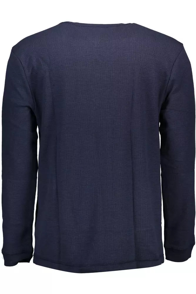 Tommy Hilfiger Blauer Baumwollpullover für Männer