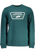 Load image into Gallery viewer, Vans Green Logo Print Crew Neck Sweatshirt
