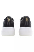 Bild in Galerie-Betrachter laden, U.S. POLO ASSN. Schwarzer Polyester Damen Sneaker
