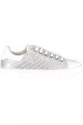 Bild in Galerie-Betrachter laden, Emporio Armani Silberne Polyester Damen Sneaker
