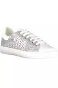 Bild in Galerie-Betrachter laden, Emporio Armani Silberne Polyester Damen Sneaker
