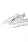 Bild in Galerie-Betrachter laden, Emporio Armani Silberne Polyester Damen Sneaker
