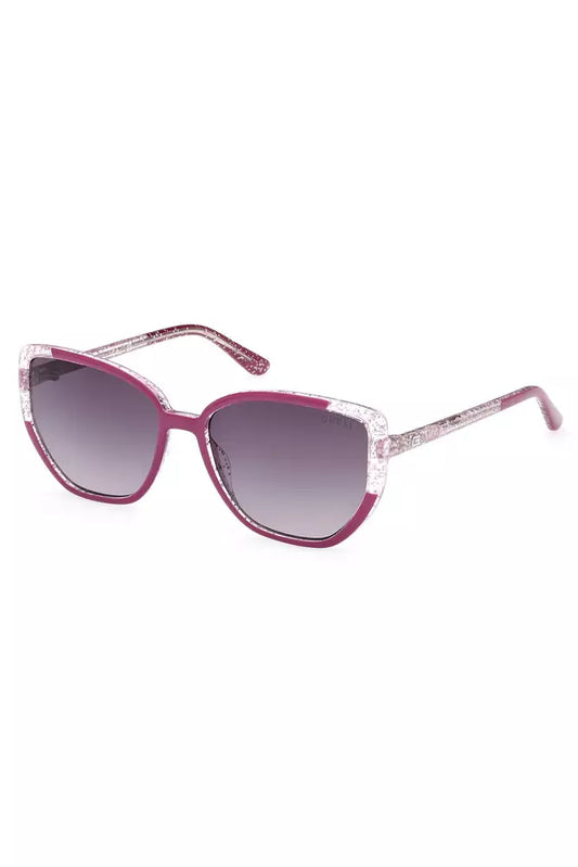 Guess Jeans Lila gespritzte Frauen Sonnenbrille