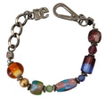 Bild in Galerie-Betrachter laden, Dolce & Gabbana Multicolor Perlen Silber Kette Armband
