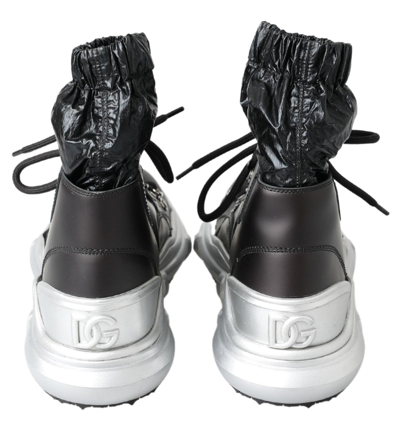 Dolce & Gabbana Schwarzer High Top Sneaker Bootie