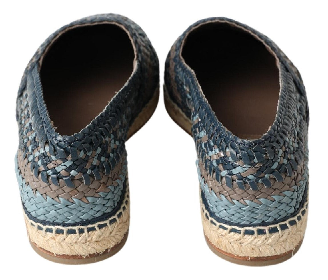 Dolce &amp; Gabbana Magnificent espadrilles in woven leather