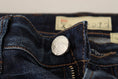 Bild in Galerie-Betrachter laden, Acht Schicke Slim Fit Blaue verwaschene Jeans
