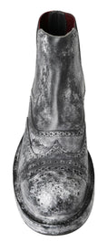 Load image into Gallery viewer, Dolce & Gabbana Elegant Black Faded Chelsea Boots
