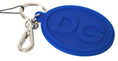 Load image into Gallery viewer, Dolce & Gabbana Chic logo keychain made of brass and rubber
