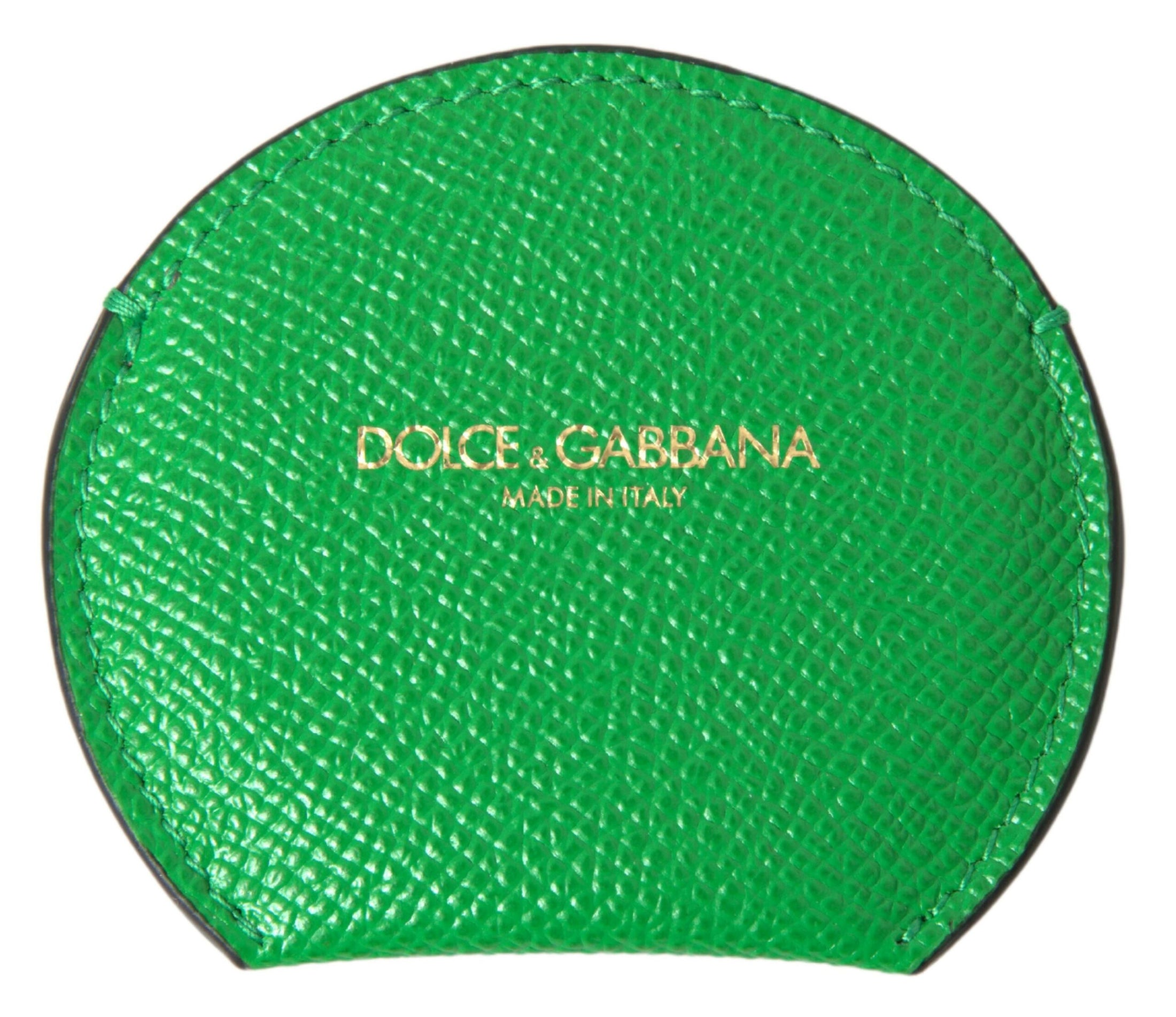 Dolce &amp; Gabbana Elegant Calfskin Mirror Holder