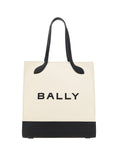 Bild in Galerie-Betrachter laden, Bally Schicke monochrome Leder-Tote-Tasche
