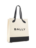 Bild in Galerie-Betrachter laden, Bally Schicke monochrome Leder-Tote-Tasche
