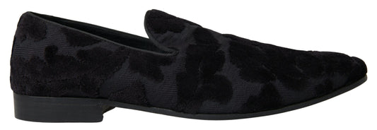 Dolce &amp; Gabbana Exquisite black vintage loafers for men