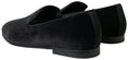 Load image into Gallery viewer, Dolce & Gabbana Elegant black velvet loafers for men
