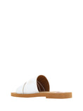 Load image into Gallery viewer, Chloé Elegant white cotton slide sandals
