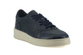 Load image into Gallery viewer, Saxone of Scotland Elegant Navy Blue Leather Sneakers
