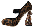 Load image into Gallery viewer, Dolce & Gabbana Elegante Pumps mit Leopardenabsatz für schicke Raffinesse
