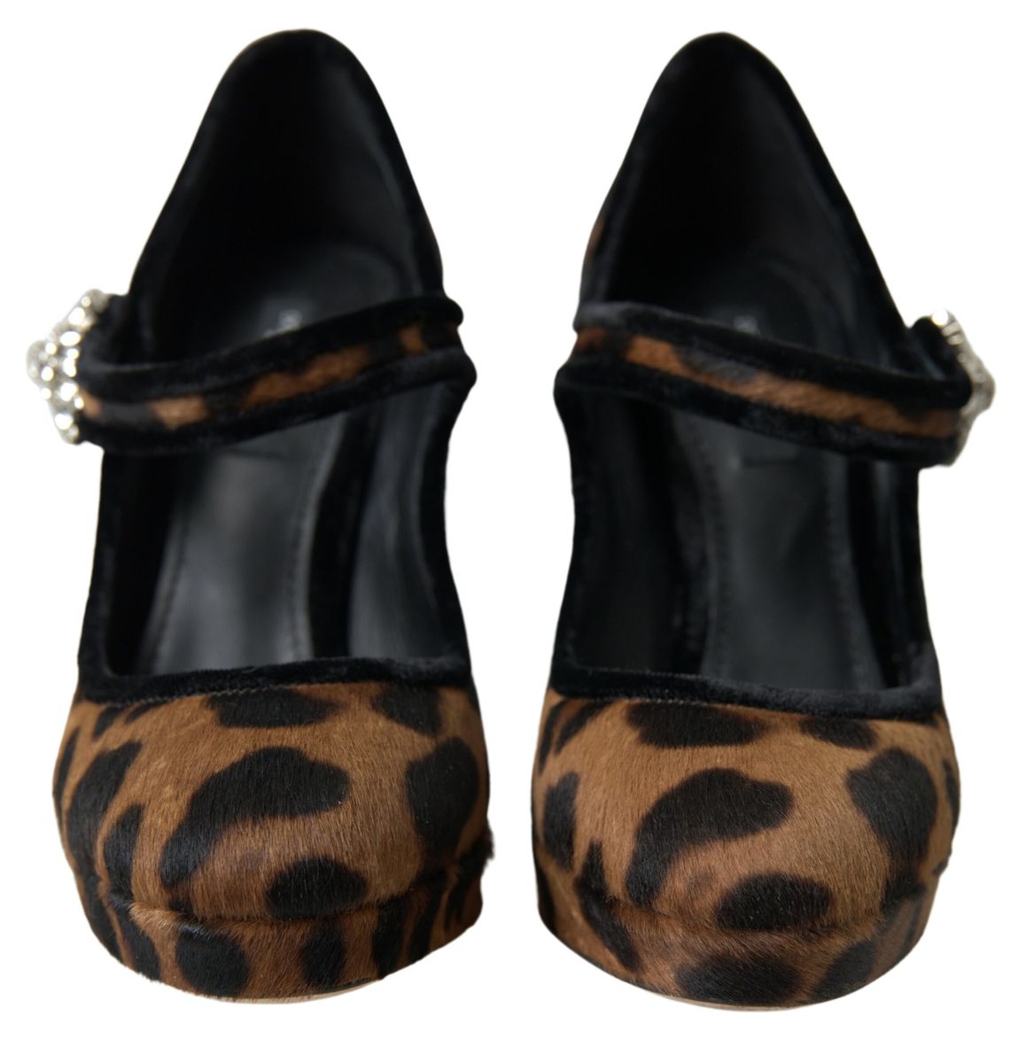 Dolce & Gabbana Elegante Pumps mit Leopardenabsatz für schicke Raffinesse