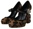 Load image into Gallery viewer, Dolce & Gabbana Elegante Pumps mit Leopardenabsatz für schicke Raffinesse
