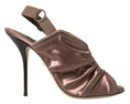 Bild in Galerie-Betrachter laden, Dolce & Gabbana Elegante Slingback Stiletto Heels in Hellbraun
