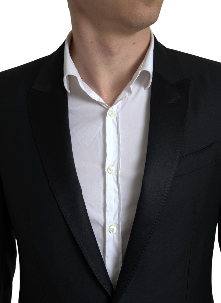 Dolce &amp; Gabbana Exquisite slim-fit wool blend blazer