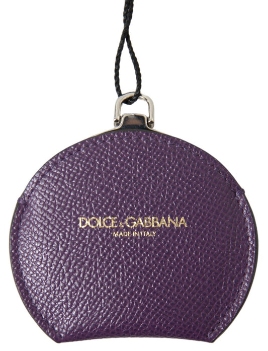 Dolce &amp; Gabbana Elegant mor deri ayna tutucusu