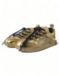 Bild in Galerie-Betrachter laden, Dolce & Gabbana Glänzende goldfarbene Luxus-Sneakers
