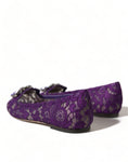 Load image into Gallery viewer, Dolce & Gabbana Elegante florale Spitze Vally flache Schuhe
