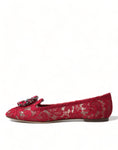 Bild in Galerie-Betrachter laden, Dolce & Gabbana Elegante florale Vally-Flats aus Spitze
