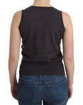 Load image into Gallery viewer, John Galliano Elegant sleeveless brown knit top
