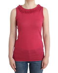 Load image into Gallery viewer, John Galliano Elegant pink sleeveless wool knit top
