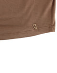 Load image into Gallery viewer, John Galliano Elegant short sleeve brown rayon top
