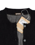 Load image into Gallery viewer, John Galliano Chic wool cardigan with a transparent back
