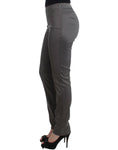 Load image into Gallery viewer, John Galliano Chic gray slim-fit designer trousers
