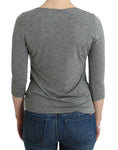 Load image into Gallery viewer, Cavalli Elegant gray sweater made from a cashmere blend
