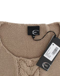 Load image into Gallery viewer, Cavalli Elegant beige knitted sweater with round neck
