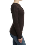 Load image into Gallery viewer, Cavalli Chic keyhole sweater made of virgin wool
