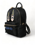 Load image into Gallery viewer, Dolce & Gabbana Eleganter Schwarz-Gold-Detail-Rucksack
