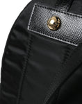 Load image into Gallery viewer, Dolce & Gabbana Eleganter Schwarz-Gold-Detail-Rucksack
