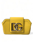 Load image into Gallery viewer, Dolce & Gabbana Exquisites Brillenetui aus gelbem Leder
