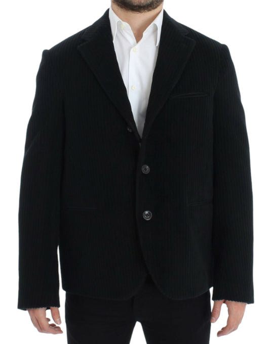 Dolce & Gabbana Elegante schwarze Martini-Blazer-Jacke