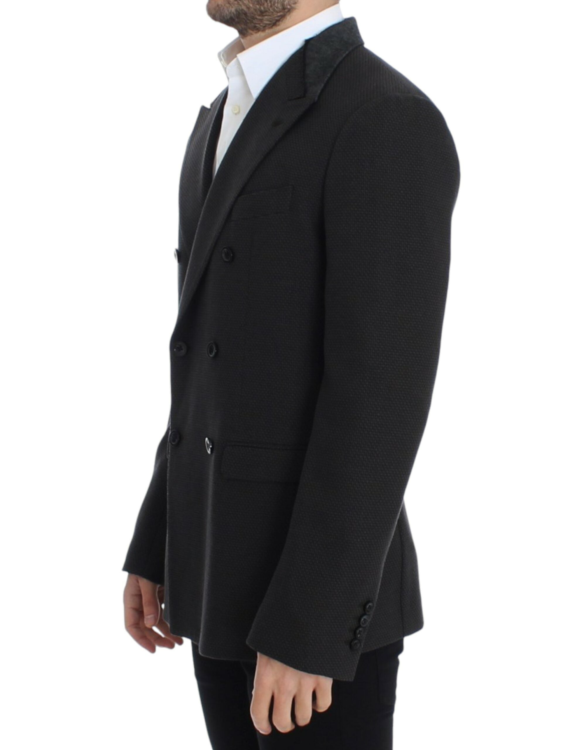 Dolce & Gabbana Eleganter, schmal geschnittener, doppelreihiger Blazer